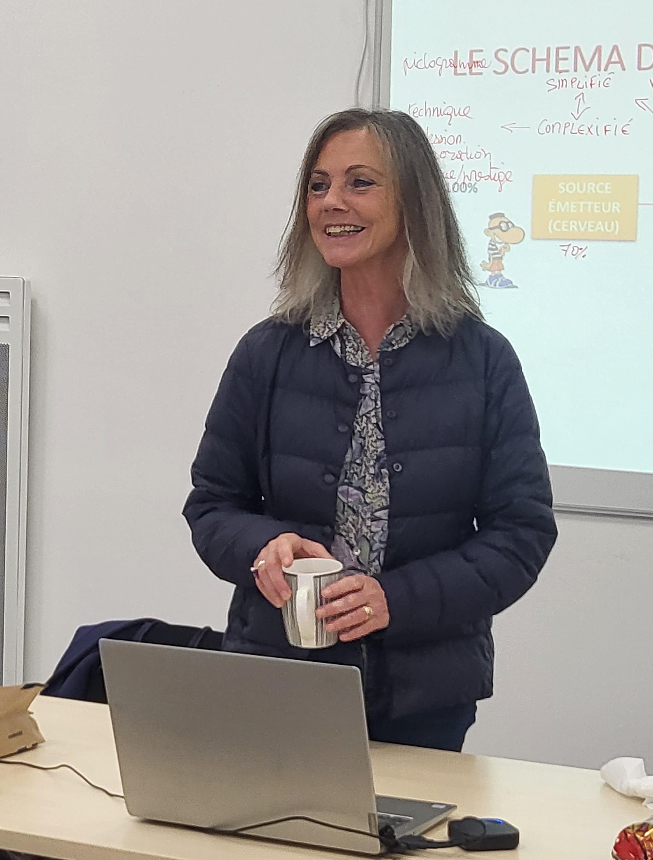 Photo de Marie, la directrice de formation